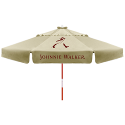 Ombrelone 300 Redondo Com Abas - Personalizado - Johnnie Walker
