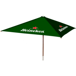 Ombrelone 2x2 Quadrado - Personalizado - Heineken