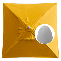 Ombrelone 160x160 Solasol Quadrado - Amarelo
