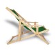 Cadeira Espreguiçadeira Rustic Pinus - Verde Bandeira